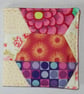 Pink hexagon patterned needle case - Image 1