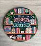 Book lover coaster 'It's a good day to read a book' bookish gift, reading fan