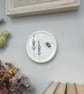 Bee and Lavender mini wall plate - Image 3
