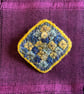 Checkered Wool Brooch. - Image 5