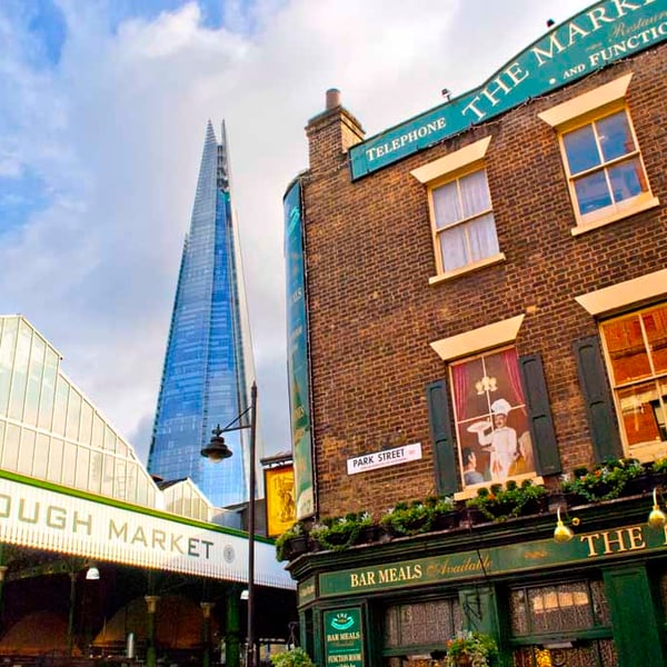 Borough Market The Shard London Photograph Print