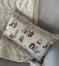 Beach hut cushion cover - Image 3