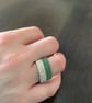 Minimalistic two colour beaded ring - Image 4