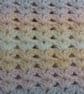 Baby girl crocheted hat with matching Blanket with crocheted flowers  - Image 9