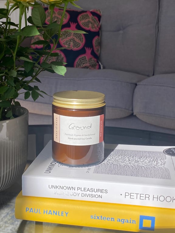 Ground Soy Wax Aromatherapy Candle