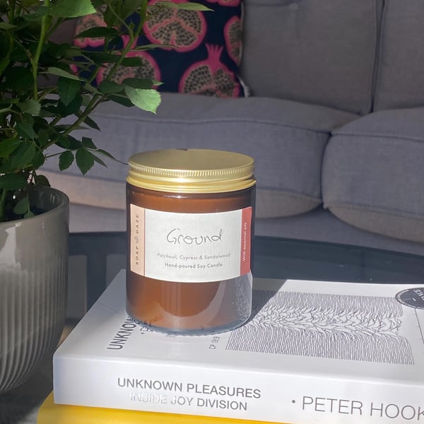 Ground Soy Wax Aromatherapy Candle