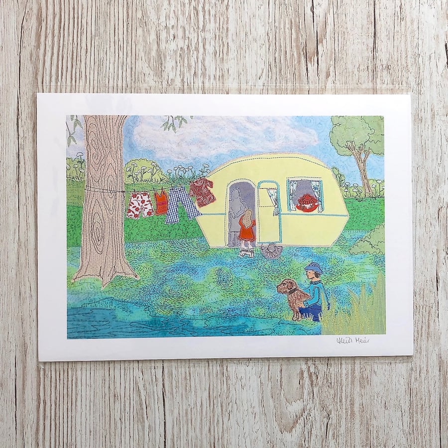 Caravan picture caravan art