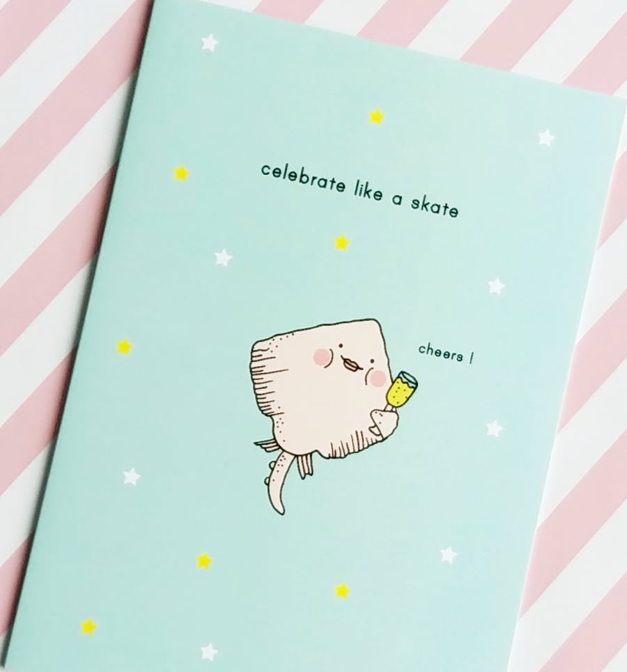 celebration card - celebrate like a skate 