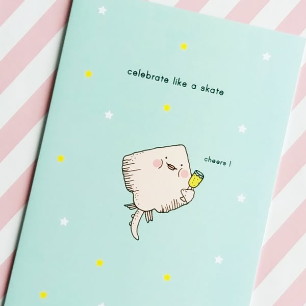 celebration card - celebrate like a skate 