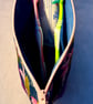 Echinacea - Medium zipped water-resistant pouch for toiletries, make-up etc... - Image 7