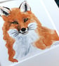 Fox - Original Watercolour Painting - Image 3