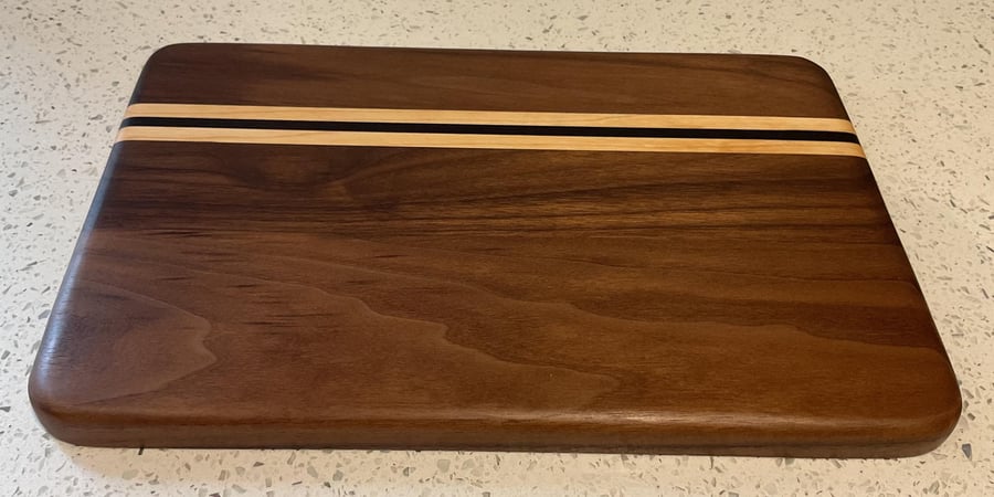 Serving Board - Walnut, Maple and Wenge