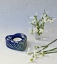 Snowdrop Tea Light Holder - Hand Painted - Image 5