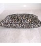 Leopard Print Tempur Travel Pillow Cover 16"x10" Soft Cuddlesoft Minky Fur SMALL - Image 3