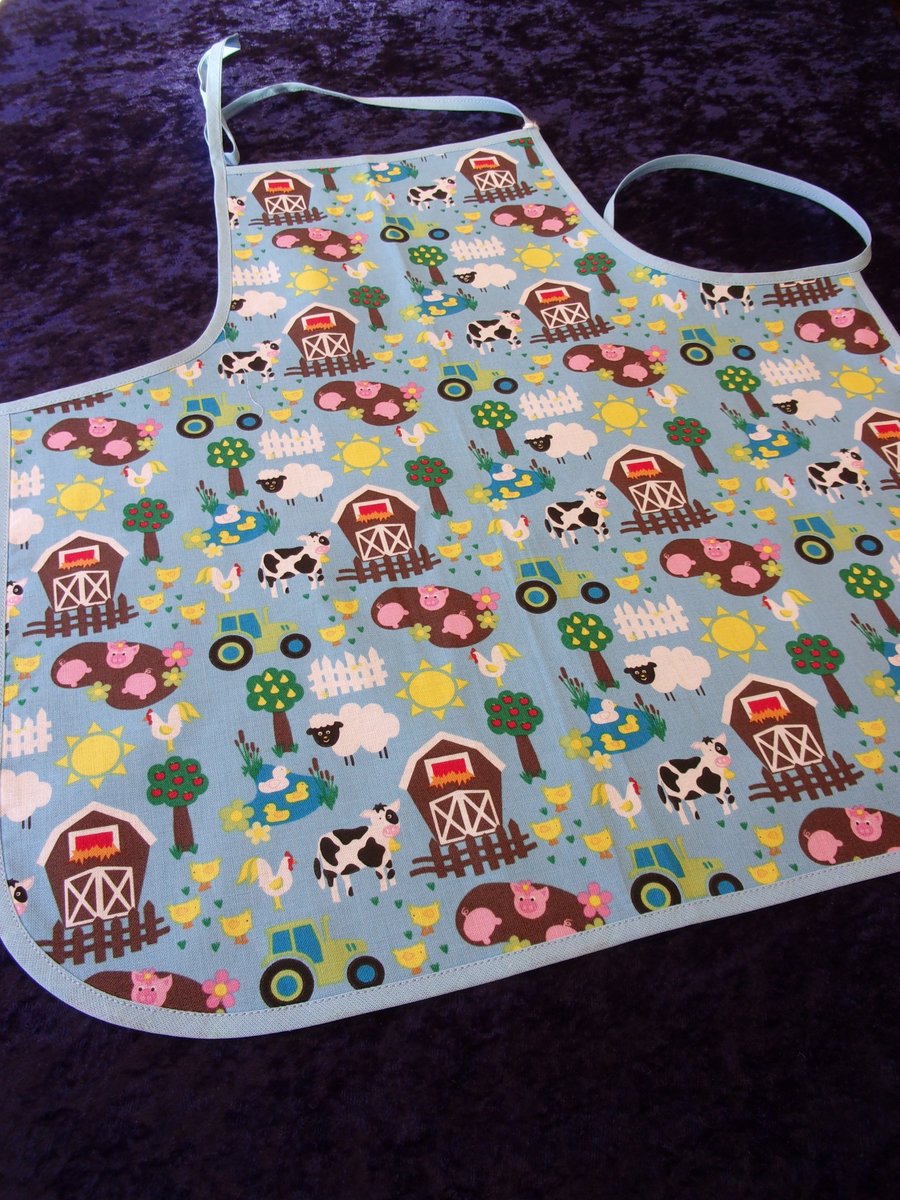 Farmyard Scenes Baby Apron
