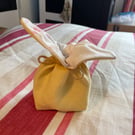 Hand Made Reversible Bunny Bags made with recycled materials - Y&LAWF