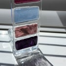 Fused Glass Tealight Suncatcher
