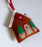 Gingerbread House Tree Decoration - Image 1