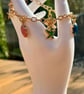 Gold Tone Charm Bracelet  - Image 1