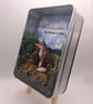 Chanctonbury Fox hand made, hand painted miniature diorama Gift tin Sussex  - Image 3