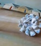 Handmade Felted Wool Flower Brooch - Image 1