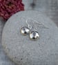 Sterling Silver Pebble Earrings with Labradorite Stones - JBJ6014 - Image 1