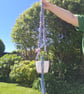 Large Multicoloured Macrame Plant Hanger