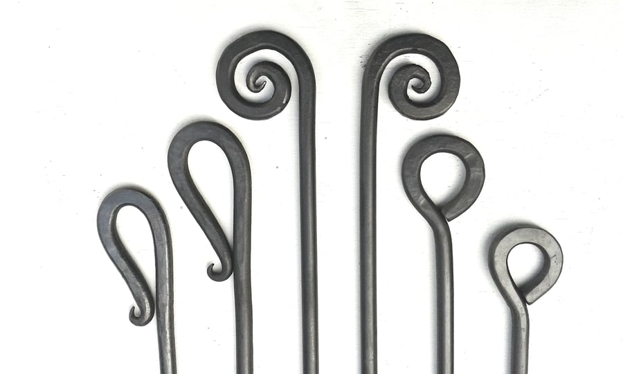 Fire poker, child friendly, log burning stove fire place iron