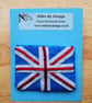 Union Jack Badge - Brooch  - Image 3
