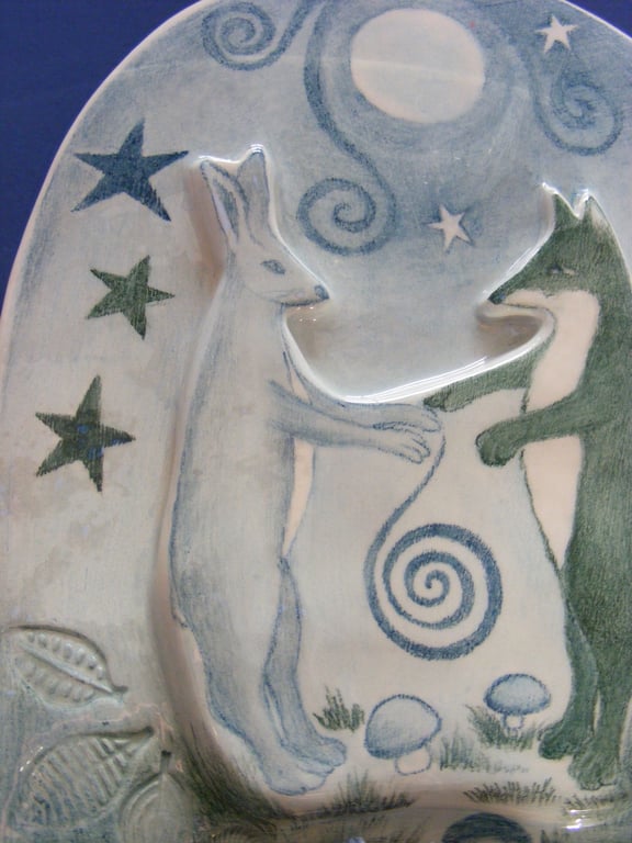  Fox & Hare Moonlight Spiral Dance