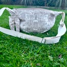 Snakeprint cross body bag - upcycled - sustainable fashion