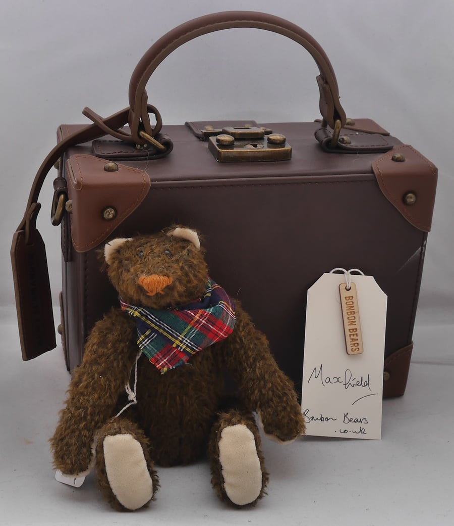 Maxfield - Handmade Mohair Bear