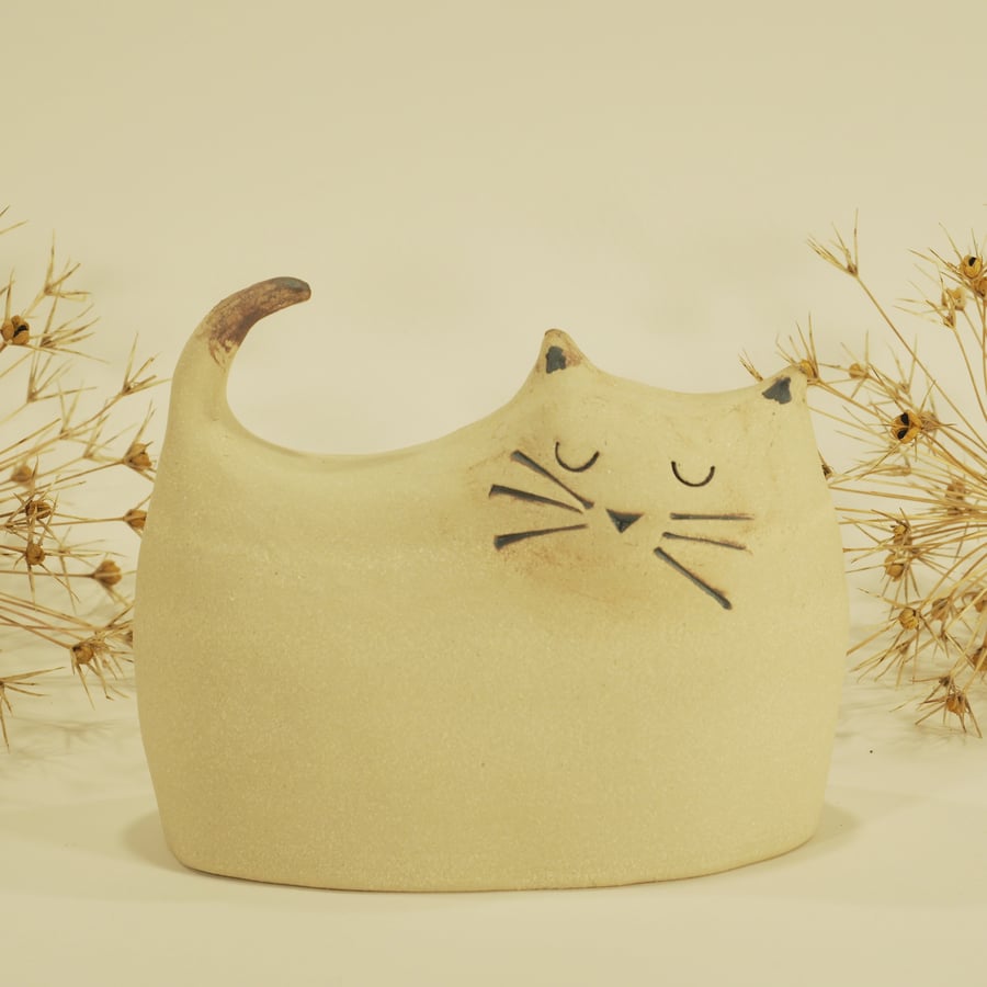 Ceramic Cat  no.2