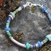 Turquoise Relic bracelet for Claire