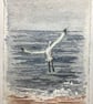 Seashore Egret original painting  - Image 3