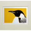Penguin Linocut