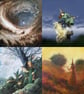 Four WitchGreetings Cards