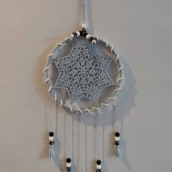 Light Blue Wall Dreamcatcher 