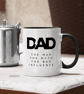 The Man The Myth The Bad Influence - Block & Thin Mug: Funny Father's Day Gift