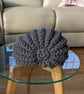 Ammonite basket, crochet shell, home decor, plant holder, nautilus, fossil - Image 5