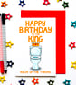 Funny Birthday Card Toilet Humour Card for Husband, Dad, Friend, Housemate - Image 1