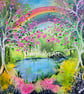 'Tranquility' giclee print from original artwork by Elaine Curtis  - Image 1