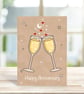 Happy Anniversary Greeting Card, Golden Wedding Anniversary.  - Image 2