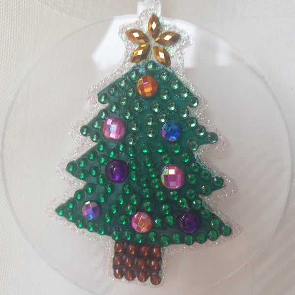 Christmas hanging tree decoration- tree