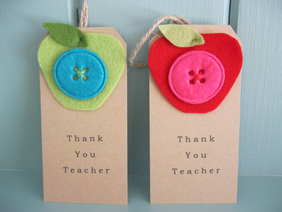 Thank You Teacher Gift Tag