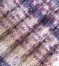 Hand-cranked Knitted Ribbed Wool Socks Size 8 to 9 - Image 3