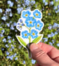 Forget-Me-Not Sticker
