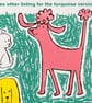  Colourful Screen Print - Dog Days by Jo Brown- Pink - unframed original  - Image 5