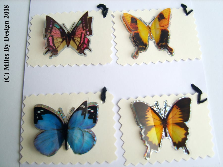 Butterfly Gift Tags ( Pack of Four)