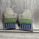 Winter Bowl Filler - Mittens (Set of 2) SY 00039